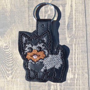 Chibi Terrier Key Fob