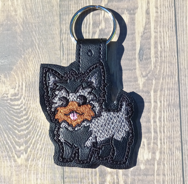 Chibi Terrier Key Fob