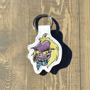 Cartoon Beetle Guy Key Fob