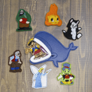 Wooden Boy & Friends Finger Puppets