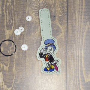 Dapper Cricket Key Fob