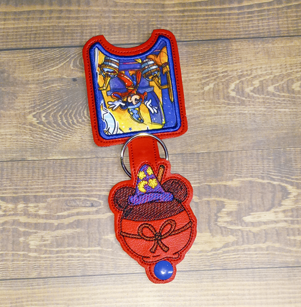 Wizard Mouse Hand Sanitizer Holder