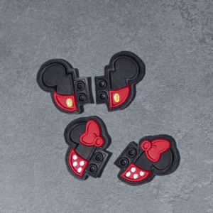 Mouse Ear Shoe Wings