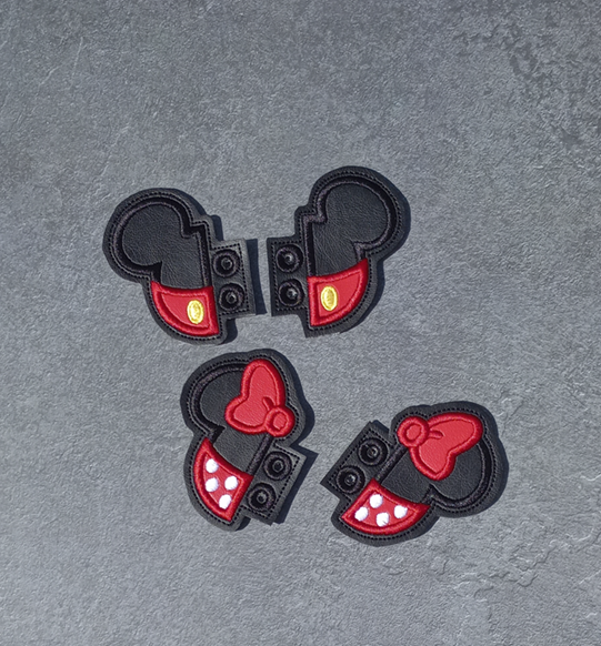 Mouse Ear Shoe Wings