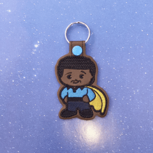 Chibi Gambler Key Fob