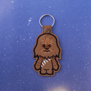 Chibi Hairy Fighter Key Fob