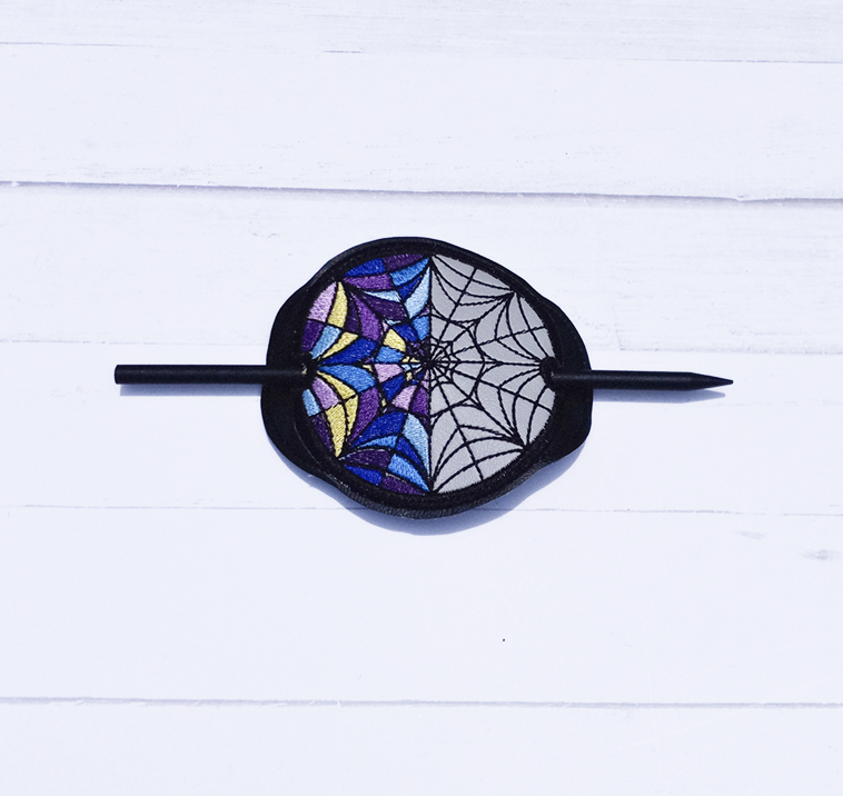 Stained Glass Window Bun Cover