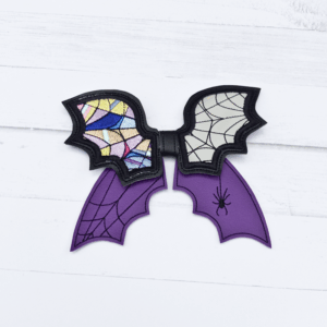 Stained Glass Window Cheer Bow