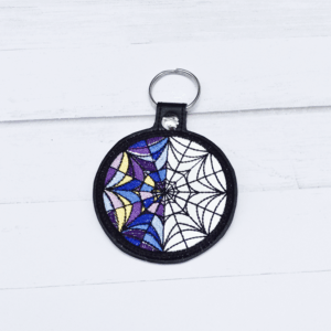 Stained Glass Window Key Fob