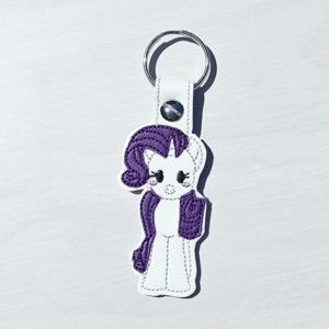 Diamond Pony Key Fob
