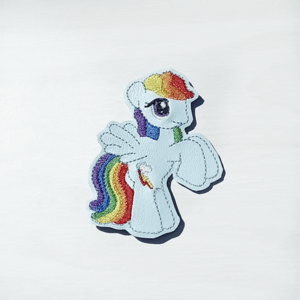 Rainbow Pony Feltie