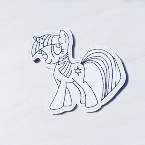 Sparkle Pony Color Tile