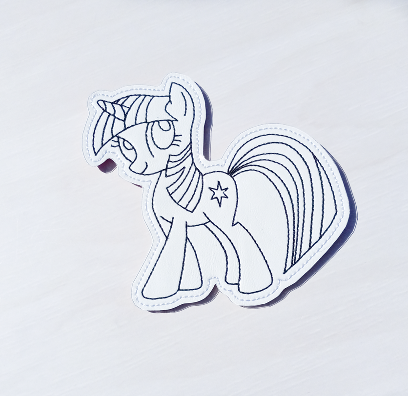 Sparkle Pony Color Tile