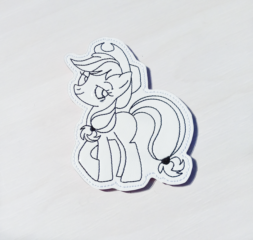 Apple Pony Color Tile