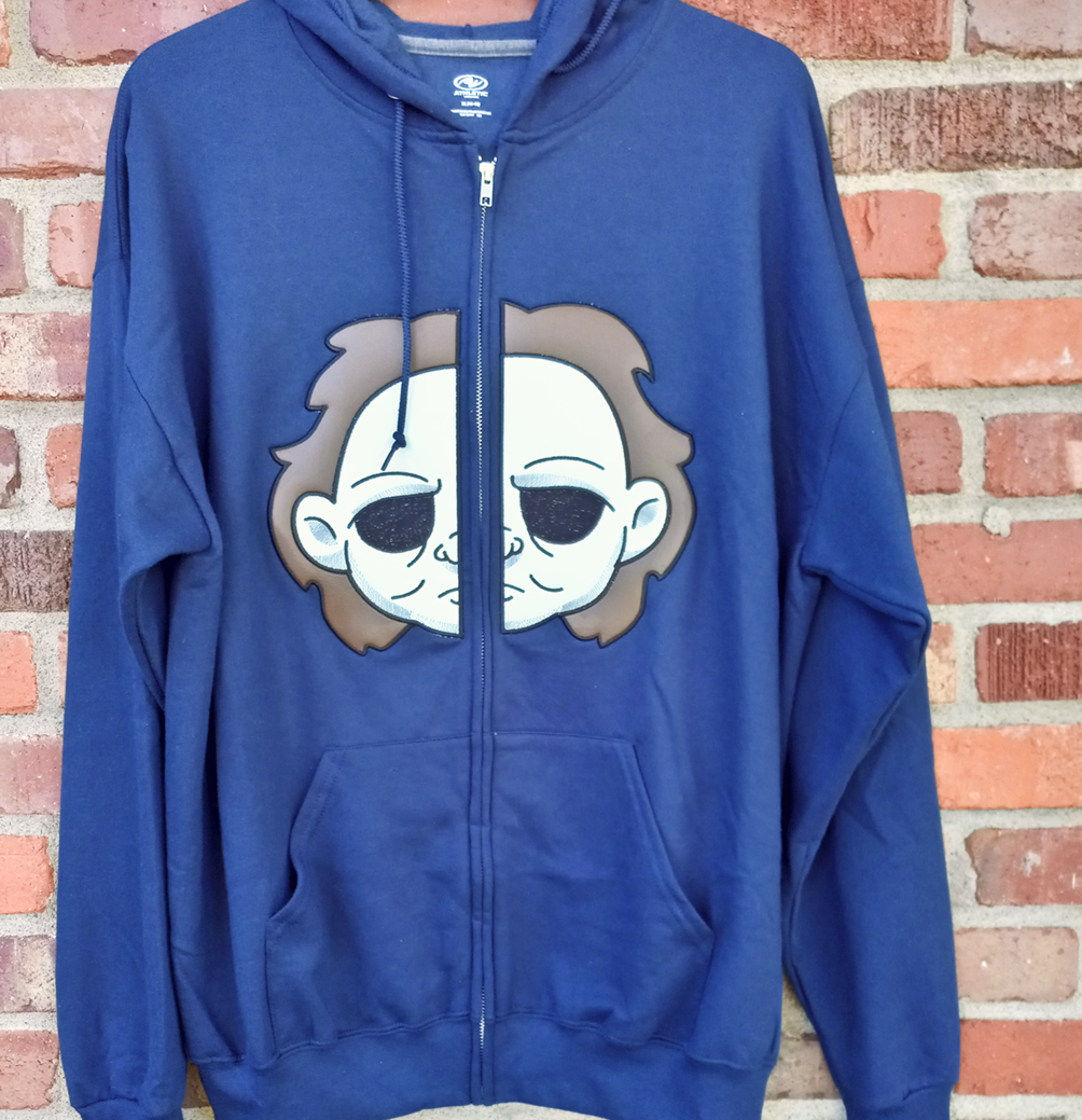 Chibi Boogie Man Killer Split Hoodie