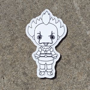 Evil Clown Color Tile