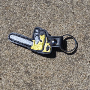 Chainsaw Key Fob