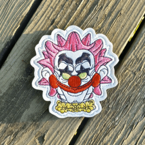 Hot Pink Haired Space Klown Feltie