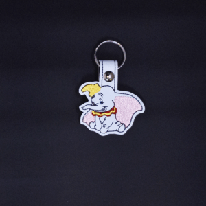 Flying Elephant Key Fob