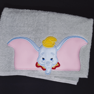 Flying Elephant Hooded Towel