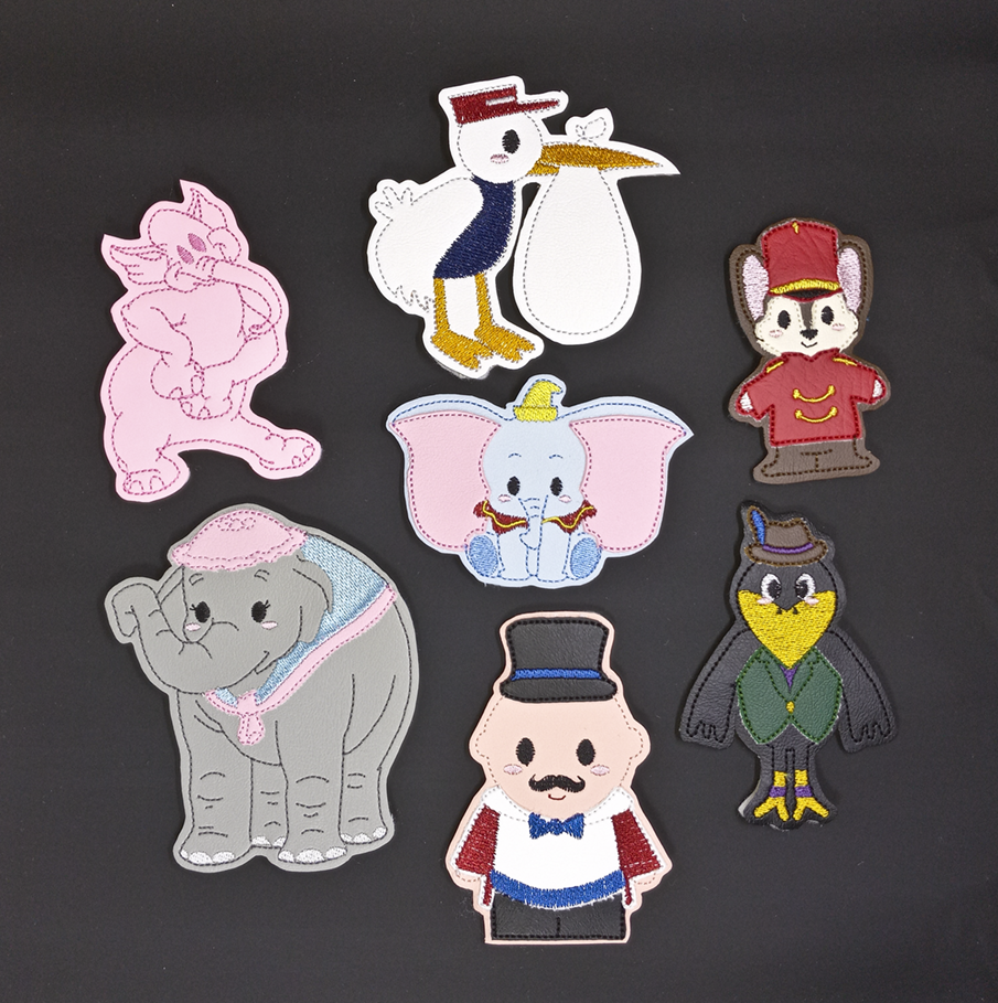 Flying Elephant Finger Puppets