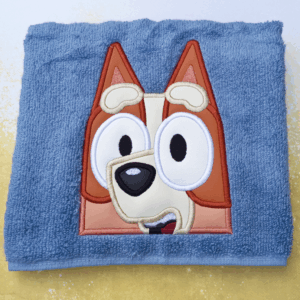 Red Heeler Hooded Towel