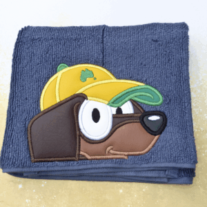Dachshund Friend Hooded Towel