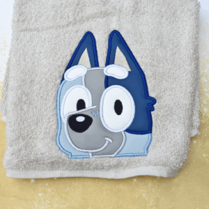 Blue Heeler Cousin Hooded Towel