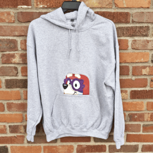 Blue Heeler Pretend Granny Hoodie