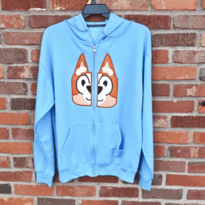 Red Heeler Split Hoodie