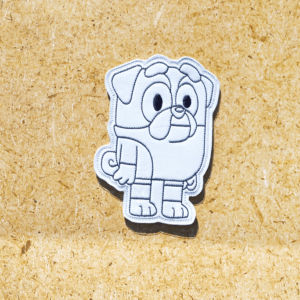 English Bulldog Friend Color Tile