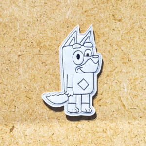 Red Kelpie Friend Color Tile