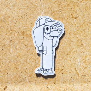 Dachshund Friend Color Tile