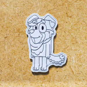 Australian Shepherd Teacher Color Tile