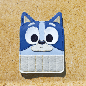 Blue Heeler Crayon Holder