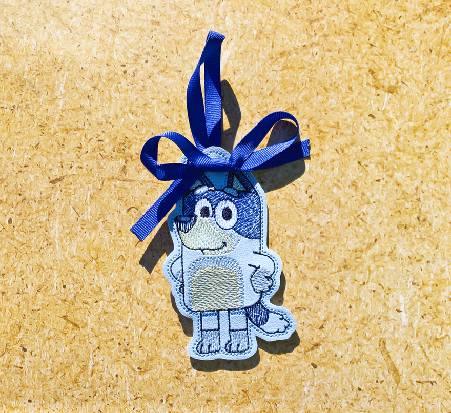 Blue Heeler Dad Ornament