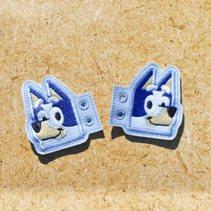 Heeler Face Shoe Wings