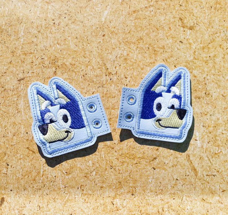 Heeler Face Shoe Wings