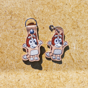 Chibi Red Heeler Fob/ Dangle