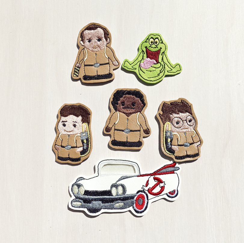 Ghost Busting Finger Puppets