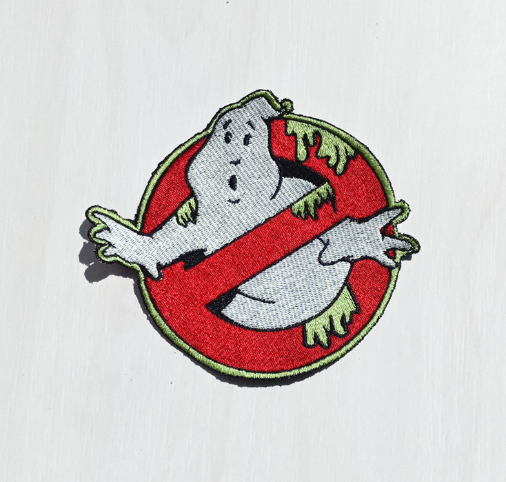 Slime No Ghost Logo Patch