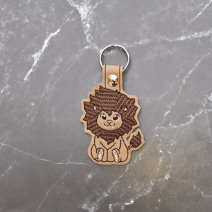 Lion Mascot Key Fob
