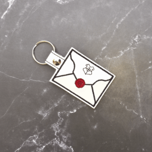 Magic School Letter Key Fob