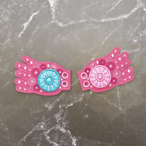 Mystery Glasses Shoe Wings