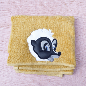 Shy Skunk Hooded Towel