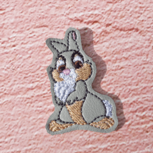 Excited Bunny Feltie