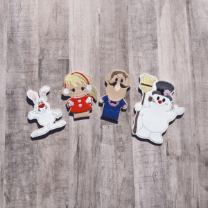 Snow Friends Finger Puppets