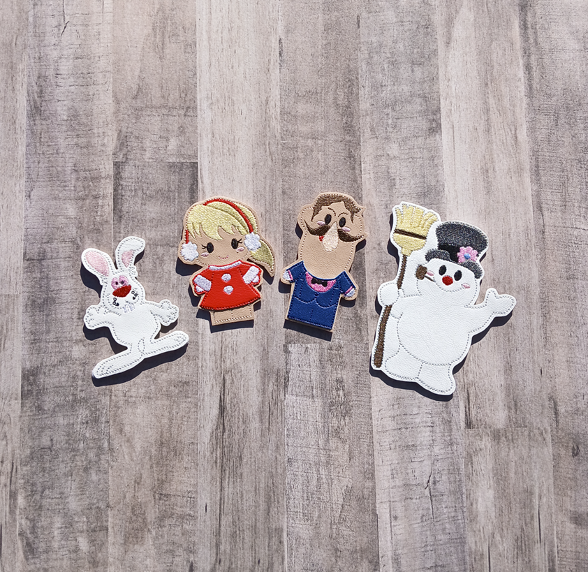 Snow Friends Finger Puppets