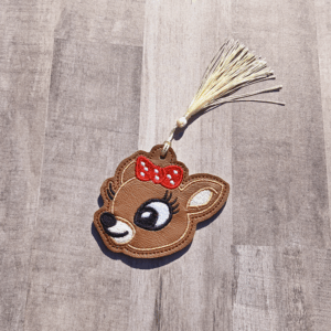 Female Reindeer Bookmark