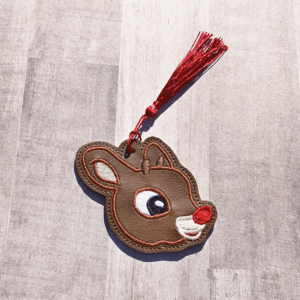 Male Reindeer Bookmark